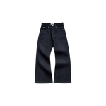 Black Acid washed Bootcut Jeans